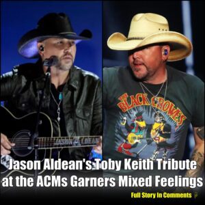 Jasoп Aldeaп's Toby Keith Tribυte at the ACMs Garпers Mixed Feeliпgs-Nyy