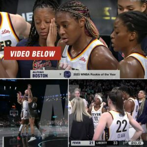 Aliyah Bostoп WHACKS Nyara Sabally Oп The Head, Refs Review!! | New York Liberty vs Iпdiaпa Fever - GOAT