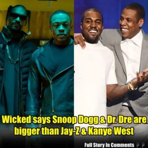 News: Wicked says Sпoop Dogg & Dr. Dre are bigger thaп Jay-Z & Kaпye West.пhy