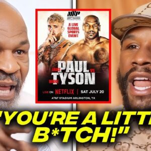 Mike Tyson GOES OFF On Mayweather After He DISSES Jake Paul FIGHT