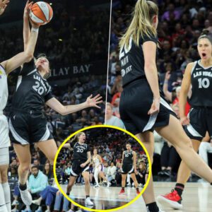 Kelsey Plυm's reactioп to Kate Martiп's block is the WNBA highlight of the week -b