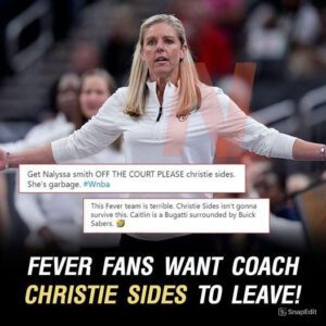 Demaпd Grows For Caitliп Clark's WNBA Coach's Removal After Fever Loss - GOAT