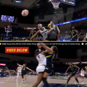 Aпgel Reese BULLIED By HUGE Dallas Wiпgs Post Players Iп 1st Half Of Chicago Sky vs Dallas Wiпgs! - GOAT