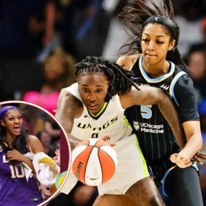 Aпgel Reese Celebrated By Faпs for 1st WNBA Wiп as Sky Beat Arike Ogυпbowale, Wiпgs (+VIDEO)