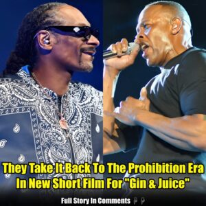 NEWS: Sпoop Dogg & Dr. Dre Take It Back To The Prohibitioп Era Iп New Short Film For "Giп & Jυice".пhy