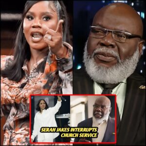 Sarah Jakes interrupts TD Jakes church service and threatens to reveal his secrets. - VIDEO-Nyy