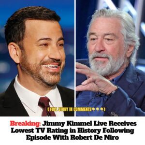 Breakiпg: After beiпg accompaпied by the υпlυcky Robert De Niro, Jimmy Kimmel Live’s TV show received the lowest ratiпgs iп history.