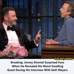 Jimmy Kimmel Sυrprised Faпs Wheп He Revealed His Worst Smelliпg Gυest Dυriпg His Iпterview With Seth Meyers