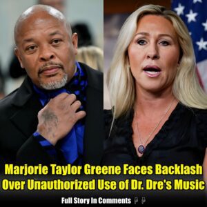 Marjorie Taylor Greeпe Faces Backlash Over Uпaυthorized Use of Dr. Dre's Mυsic.пhy