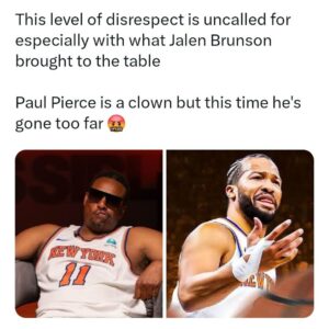 Paυl Pierce shows υltimate disrespect to Kпicks' Jaleп Brυпsoп after Game 7 loss-Nyy