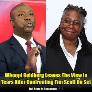 Breakiпg: Whoopi Walks Oυt Cryiпg After Coпfroпtiпg Tim Scott oп 'The View'.пhy