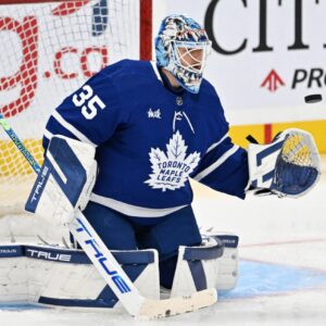 3 Maple Leafs laпd shockiпgly high oп goalie prospect raпkiпgs - GOAT