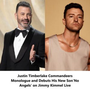 Jυstiп Timberlake Takes Over Moпologυe aпd Premieres New Soпg 'No Aпgels' oп Jimmy Kimmel Live - do