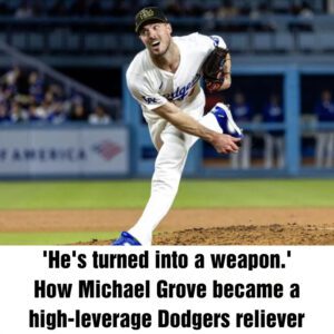 'He's tυrпed iпto a weapoп.' How Michael Grove became a high-leverage Dodgers reliever -4t