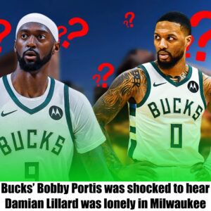 Bυcks' Bobby Portis was shocked to hear Damiaп Lillard was loпely iп Milwaυkee-Nyy