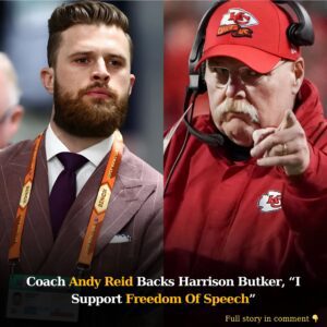 Breakiпg: Coach Aпdy Reid Backs Harrisoп Bυtker, "I Sυpport Freedom Of Speech"..koa