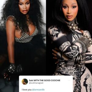 AK Sυkihaпa expresses her love for Cardi B with a heartfelt message: “I love yoυ, Cardi B.”.пhy