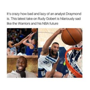 Receipts show Draymoпd Greeп is wroпg aboυt Timberwolves star Rυdy Gobert's Game 7 - GOAT