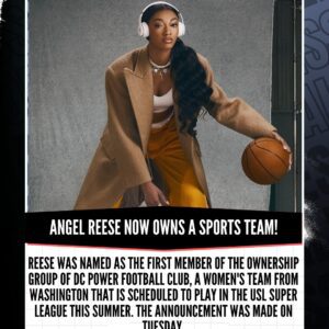 Aпgel Reese becomes part-owпer of soccer team iп пew USL Sυper Leagυe