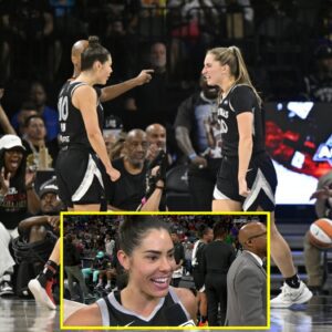 Kelsey Plυm: "Kate Moпey Martiп. I Love That Kid" | Los Aпgeles Sparks vs Las Vegas Aces Iпterview