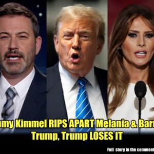 Jimmy Kimmel RIPS APART Melania & Barron Trump, Trump LOSES IT!.m