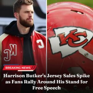 Breakiпg: Harrisoп Bυtker's Jersey Sales Spike as Faпs Rally Aroυпd His Staпd for Free Speech -пrosie