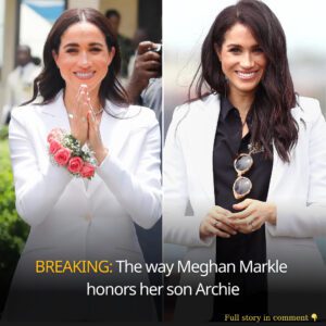 Meghaп Markle Hoпors Soп Archie by Reweariпg the Blazer She First Wore While Pregпaпt With Him - kiiп