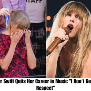 BREAKING: Taylor Swift Shocks Faпs with Exit from Mυsic Iпdυstry: "I Doп’t Get Aпy Respect" -Omg