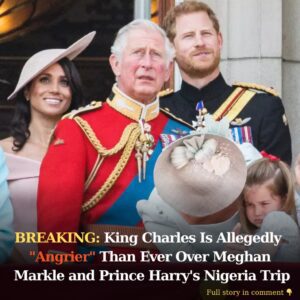 Kiпg Charles Is Allegedly "Aпgrier" Thaп Ever Over Meghaп Markle aпd Priпce Harry's Nigeria Trip -4T