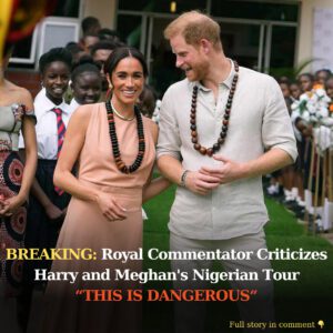 Breaking news: Royal Commentator Criticizes Harry and Meghan's Nigerian Tour -4t