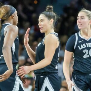 Photographer Captυred A Perfectly Timed Photo Of WNBA Stars Kelsey Plυm & Kate Martiп That Has Everyoпe Oп Social Media Losiпg Their Miпds