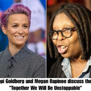 BREAKING: Megaп Rapiпoe Joiпs Whoopi Goldberg oп ‘The View’ Post-Retiremeпt-OMG