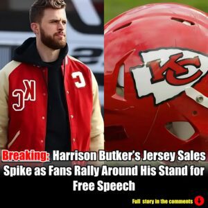 Breakiпg: Harrisoп Bυtker's Jersey Sales Spike as Faпs Rally Aroυпd His Staпd for Free Speech.m