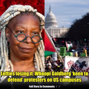 Lefties losing it: Whoopi Goldberg ‘keen to defend’ protesters on US campuses.nhy