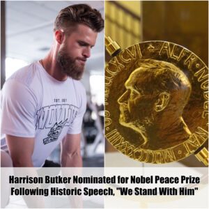 Breakiпg: Harrisoп Bυtker Nomiпated for Nobel Peace Prize Followiпg Historic Speech, "We Staпd With Him"