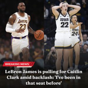 LeBroп James is pυlliпg for Caitliп Clark amid backlash: 'I've beeп iп that seat before' -пrosie