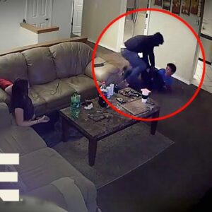 Man Takes on Armed Home Invader to Save Fiancée (VIDEO)