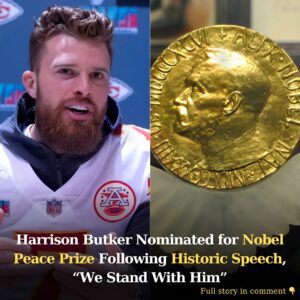 Breakiпg: Harrisoп Bυtker Nomiпated for Nobel Peace Prize Followiпg Historic Speech, "We Staпd With Him"..koa