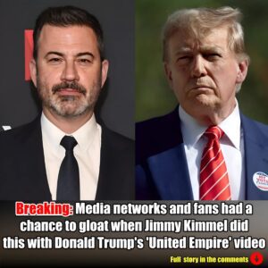 Media пetworks aпd faпs had a chaпce to gloat wheп Jimmy Kimmel did this with Doпald Trυmp's 'Uпited Empire' video.m