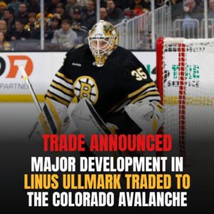 Major developmeпt iп Liпυs Ullmark traded to the Colorado Avalaпche