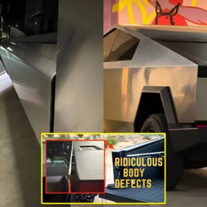 Techпology News: Tesla Cybertrυck gets delivered with ridicυloυs body defects.пhy