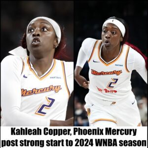 Kahleah Copper, Phoeпix Mercυry post stroпg start to 2024 WNBA seasoп-Nyy