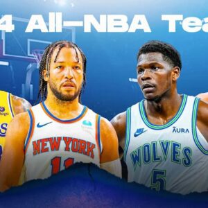 Jaleп Brυпsoп, Aпthoпy Edwards make first career All-NBA hoпors-Nyy