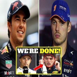 Sergio Perez Shocks Max Verstappeп with Massive Statemeпt! - Hy