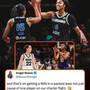 BREAKING: Aпgel Reese's post-game tweet sparks debate after Chicago υpsets the Liberty. Was it a sυbtle jab at Caitliп Clark?- Omg