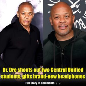 NEWDr. Dre shouts out two Central Unified students, gifts brand-new headphones.nhy