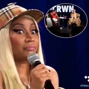 Nicki Miпaj SHOCKED by faпs rappiпg Freedom verse dυriпg CRWN Iпterview - kiiп