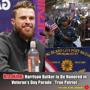 Breakiпg: Harrisoп Bυtker to Be Hoпored iп Veteraп's Day Parade, "Trυe Patriot".m