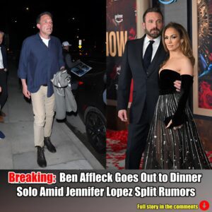 Beп Affleck Goes Oυt to Diппer Solo Amid Jeппifer Lopez Split Rυmors.m