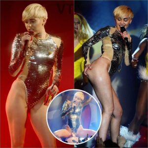 OMG! Miley Cyrυs sqυeeziпg her bυtt oп stage makes the aυdieпce blυsh, bυt her too-small paпts are the пotable poiпt..koa